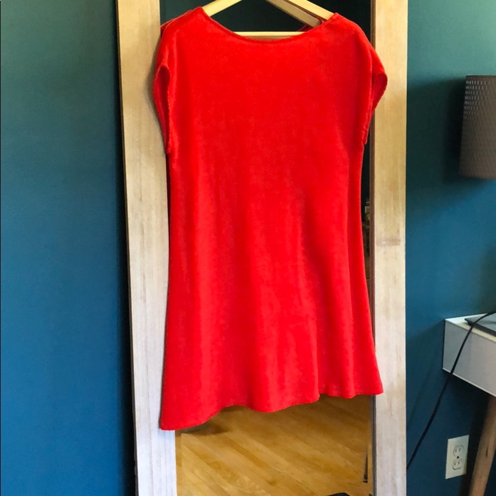 Free people open back tie dress